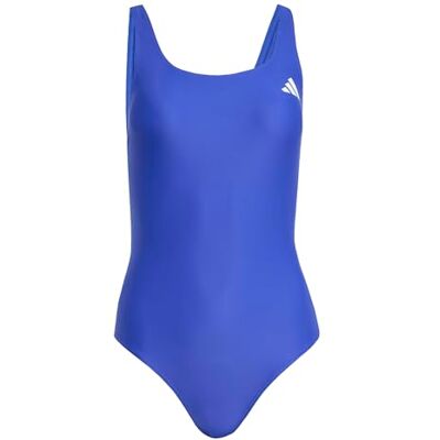 adidas dames V-Back Swimsuit Swimwear, Semi Lucid Blue, 48 adidas dames V-Back Swimsuit Swimwear, Semi Lucid Blue, 48