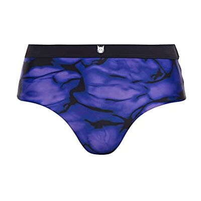 Superdry Vrouwen Energy High Waisted Slip Badpak, Paars Haze, 42 Superdry Vrouwen Energy High Waisted Slip Badpak, Paars Haze, 42