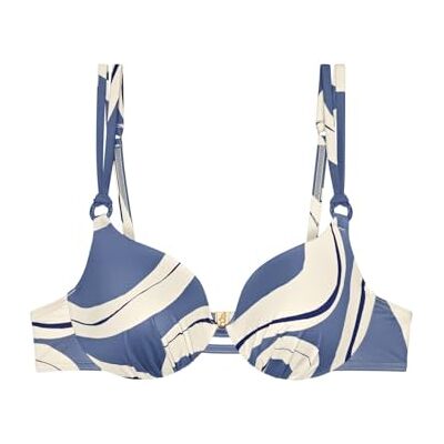 Triumph Summer Allure Wp Bikinitop voor dames, Blauwe combinatie., 10/C Triumph Summer Allure Wp Bikinitop voor dames, Blauwe combinatie., 10/C