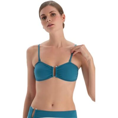 Dagi Petrol Blue Fashion Gebreide Niet-Bedrade Strapless Verwijderbare Padding Verwijderbare Riem Strapless, Petrol Blauw, 36, petrol, 36 Dagi Petrol Blue Fashion Gebreide Niet-Bedrade Strapless Verwijderbare Padding Verwijderbare Riem Strapless, Petrol Blauw, 36, petrol, 36