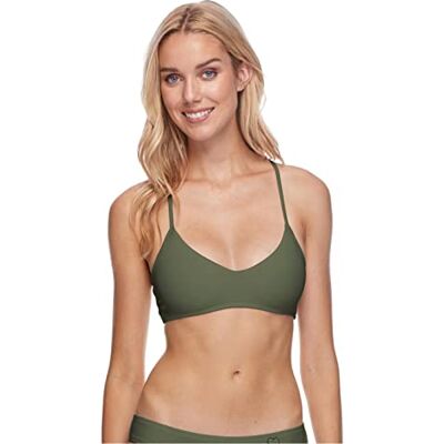 Body Glove Dames Smoothies Alani Solid Strappy Back Holder Bikini Top Swimsuit Bikini Top Body Glove Dames Smoothies Alani Solid Strappy Back Holder Bikini Top Swimsuit Bikini Top