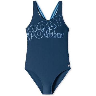 Schiesser Badpak Voor Meisjes, Sneldrogend meisjes Zwempak uit één stuk Schiesser Badpak Voor Meisjes, Sneldrogend meisjes Zwempak uit één stuk