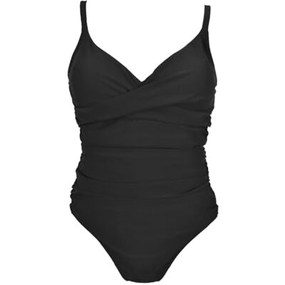 Splash About Dames Zwemmen Kostuum Tummy Control Zwart Maat 8, Zwart, 34 Splash About Dames Zwemmen Kostuum Tummy Control Zwart Maat 8, Zwart, 34
