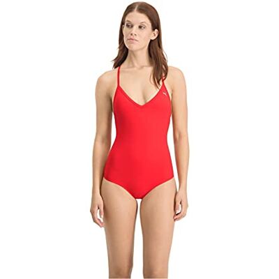 PUMA Badkleding voor dames, rood, M PUMA Badkleding voor dames, rood, M