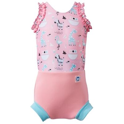 Splash About Happy Nappy Luier Badpak voor babymeisjes Splash About Happy Nappy Luier Badpak voor babymeisjes
