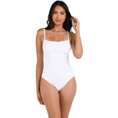 La Blanca Eiland Godin Lingerie Eendelig Badpak voor Vrouwen, Wit, 38 La Blanca Eiland Godin Lingerie Eendelig Badpak voor Vrouwen, Wit, 38