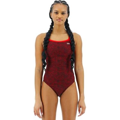 TYR Dames Durafast Elite Diamondfit Badpak Uit één Stuk Rood Lapped, 30, Rood Lapped, 152 TYR Dames Durafast Elite Diamondfit Badpak Uit één Stuk Rood Lapped, 30, Rood Lapped, 152