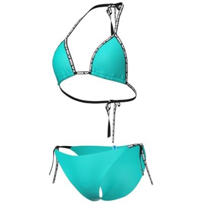 ARENA Dames Solid Bikini Triangle Tweedelig Dames ARENA Dames Solid Bikini Triangle Tweedelig Dames