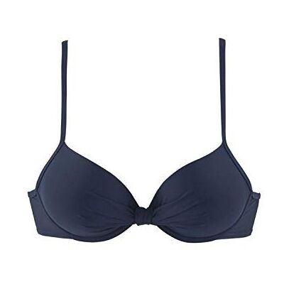 s.Oliver Dames beugel-bikinitop "Spain" met gewatteerde cups, marineblauw, 34 / 65B s.Oliver Dames beugel-bikinitop "Spain" met gewatteerde cups, marineblauw, 34 / 65B