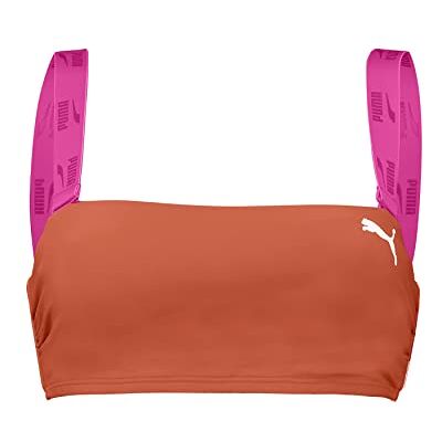 PUMA Dames bandeau T, roze/chilipeper, S PUMA Dames bandeau T, roze/chilipeper, S