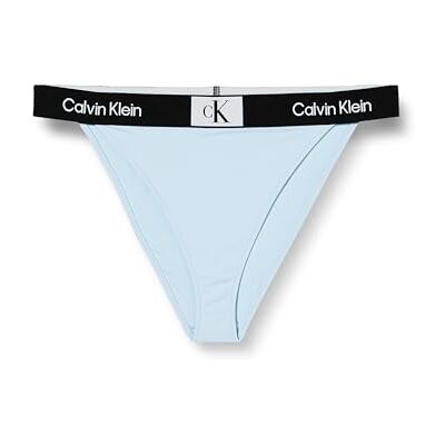 Calvin Vrouwen High Rise Cheeky Bikini Bikini Zwemmen Blauw, XL, Blauw (Keepsake Blue), XL Calvin Vrouwen High Rise Cheeky Bikini Bikini Zwemmen Blauw, XL, Blauw (Keepsake Blue), XL