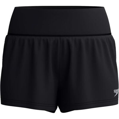 Speedo BioFuse Zwemshorts voor dames, antraciet, L Speedo BioFuse Zwemshorts voor dames, antraciet, L