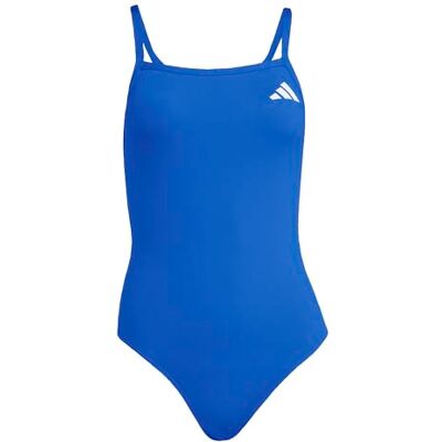adidas dames Thin Straps V-Back Swimsuit Swimwear, team royal blue, 36 adidas dames Thin Straps V-Back Swimsuit Swimwear, team royal blue, 36