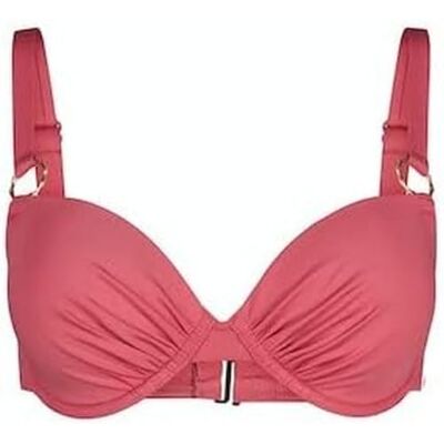 Skiny Dames Luxe Ring Bikini, Raspberry, Regular, framboos, 75D Skiny Dames Luxe Ring Bikini, Raspberry, Regular, framboos, 75D