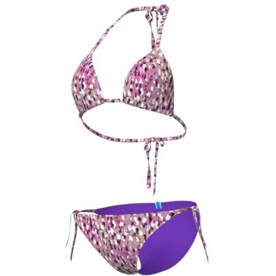 ARENA Dames waterprint bikini driehoek tweedelig dames ARENA Dames waterprint bikini driehoek tweedelig dames