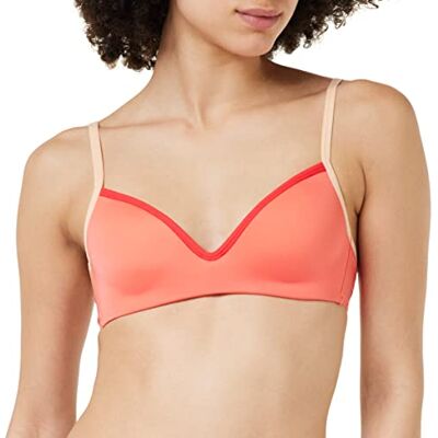 Sloggi Shore Dames Marina Grande P New Bikini bovenstuk, koraal, M Sloggi Shore Dames Marina Grande P New Bikini bovenstuk, koraal, M