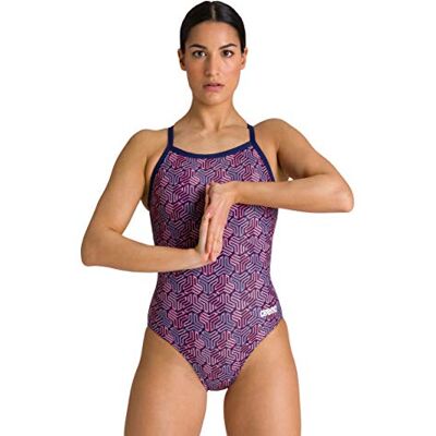 ARENA Kikko Light Drop Back Maxlife One Piece Swimsuit dames Zwempak uit één stuk ARENA Kikko Light Drop Back Maxlife One Piece Swimsuit dames Zwempak uit één stuk