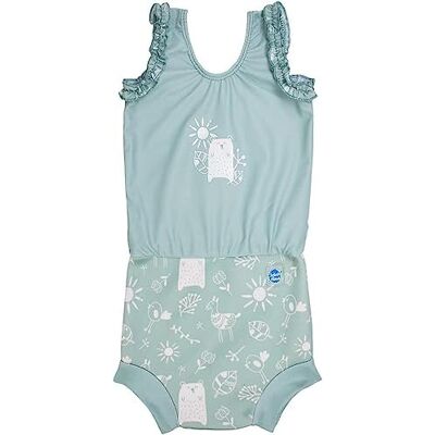Splash About Happy Nappy-badpak voor meisjes Sunny Bear 3-8 maanden Splash About Happy Nappy-badpak voor meisjes Sunny Bear 3-8 maanden