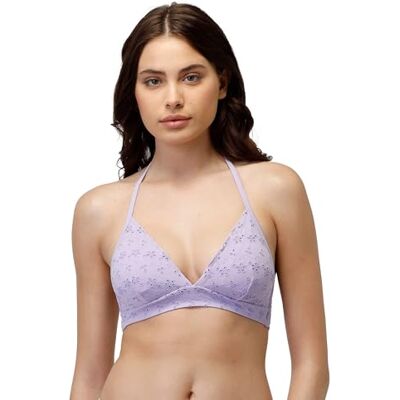 Lovable Sangallo Lace Bikini, met afneembare voering, lavendel, 34C dames, Lavanda Lovable Sangallo Lace Bikini, met afneembare voering, lavendel, 34C dames, Lavanda