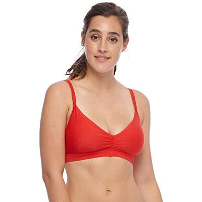 Body Glove Smoothies Drew Solid badpak met cups D E F bikinitop voor dames, True Red Smoothie, DD Body Glove Smoothies Drew Solid badpak met cups D E F bikinitop voor dames, True Red Smoothie, DD