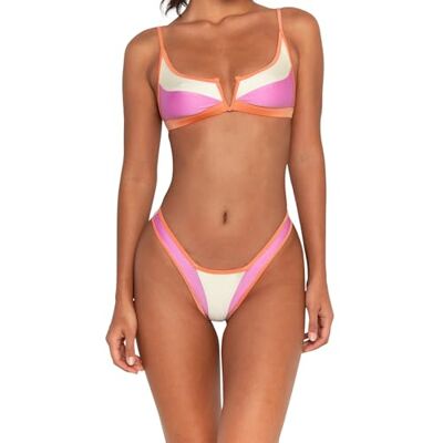 FAE House Gypsy Bikini Top Spritz Luxe Dames Zwemmode Perzik Pastel 100% Duurzame Stoffen Koude handwas Maat XL FAE House Gypsy Bikini Top Spritz Luxe Dames Zwemmode Perzik Pastel 100% Duurzame Stoffen Koude handwas Maat XL