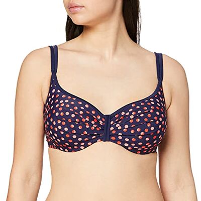 Bestform Tamarindo Bikinitop voor dames, Blauw (zwart), 80B Bestform Tamarindo Bikinitop voor dames, Blauw (zwart), 80B