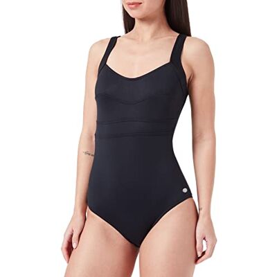 Haute pression Dames T8004 Co1 eendelig badpak, zwart, 38 grote maat EU, Zwart, 38 Grande taille Haute pression Dames T8004 Co1 eendelig badpak, zwart, 38 grote maat EU, Zwart, 38 Grande taille