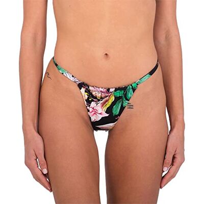 Hurley Flora Revo Cheeky Slider Bikini Bottoms voor dames Hurley Flora Revo Cheeky Slider Bikini Bottoms voor dames