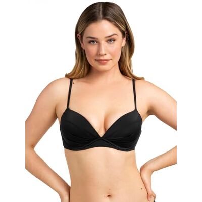 Smart & Sexy Secret Line dames push-up bikinitop, verstelbaar, badmode, 80C Smart & Sexy Secret Line dames push-up bikinitop, verstelbaar, badmode, 80C