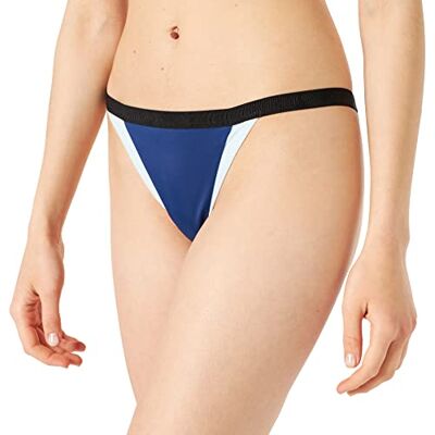 Sloggi Shore Dames Blue Acara Tanga Bikini Onderstuk Sloggi Shore Dames Blue Acara Tanga Bikini Onderstuk