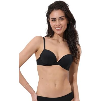Lovable Essential Micro Bikinith, beugel, gevoerd, voor dames, Zwart, 32 / 2B Lovable Essential Micro Bikinith, beugel, gevoerd, voor dames, Zwart, 32 / 2B