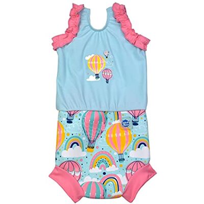 Splash About Happy Nappy-badpak voor meisjesUp & Away 12-24 maanden Splash About Happy Nappy-badpak voor meisjesUp & Away 12-24 maanden