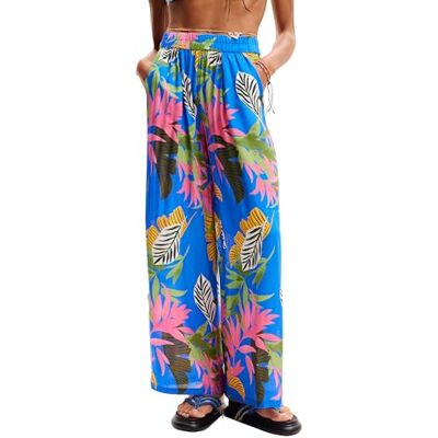 Desigual Swim_Pant Tropical Party, 5010 ROYAL, M, blauw, M Desigual Swim_Pant Tropical Party, 5010 ROYAL, M, blauw, M