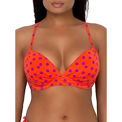 Smart & Sexy Secret Line dames push-up bikinitop, verstelbaar, badmode, 80C Smart & Sexy Secret Line dames push-up bikinitop, verstelbaar, badmode, 80C