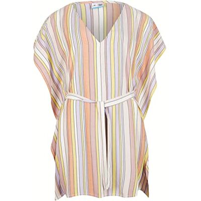 O'NEILL Hana Beach Cover UP vrijetijdsjurk, 32021 Multi Stripe, regular voor dames, 32021 Multi Stripe, L-XL O'NEILL Hana Beach Cover UP vrijetijdsjurk, 32021 Multi Stripe, regular voor dames, 32021 Multi Stripe, L-XL