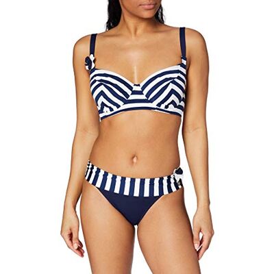 Haute pression Hoge druk Y8013 Badpak Strepen Dames Blauw (Rayé Marine) FR: 40 (maat fabrikant: 40E) Haute pression Hoge druk Y8013 Badpak Strepen Dames Blauw (Rayé Marine) FR: 40 (maat fabrikant: 40E)