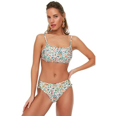 Trendyol Vrouwen Normale Taille Normale Trotter Bikini Bodem, Zeer Kleurrijk,38, Zeer kleurrijk, 42 Trendyol Vrouwen Normale Taille Normale Trotter Bikini Bodem, Zeer Kleurrijk,38, Zeer kleurrijk, 42