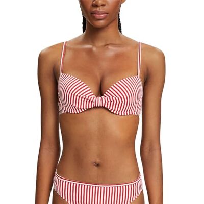 ESPRIT Dames Silvance Beach SSN Npad.Bra Bikini, 610/Donkerrood, 38 / A ESPRIT Dames Silvance Beach SSN Npad.Bra Bikini, 610/Donkerrood, 38 / A