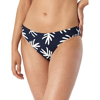 Schiesser Bikinibroekje voor dames, mini-bikini-onderstukken, Donkerblauw-gem., XL Schiesser Bikinibroekje voor dames, mini-bikini-onderstukken, Donkerblauw-gem., XL