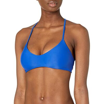 Body Glove Dames Smoothies Alani Solid Strappy Back Halter Bikini Top Badpak, Nachtleven, M Body Glove Dames Smoothies Alani Solid Strappy Back Halter Bikini Top Badpak, Nachtleven, M