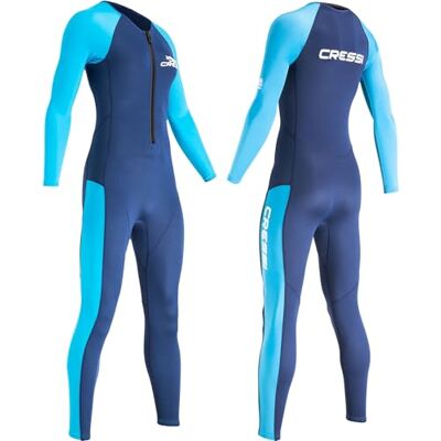CRESSI Wahoo Lady Monopiece Wetsuit Blauw/Azure 2mm XL/5 Dames eendelig wetsuit in premium neopreen 1,5/2 mm en elastaan perfect voor verschillende wateractiviteiten, blauw/azuur, XL/5 CRESSI Wahoo Lady Monopiece Wetsuit Blauw/Azure 2mm XL/5 Dames eendelig wetsuit in premium neopreen 1,5/2 mm en elastaan perfect voor verschillende wateractiviteiten, blauw/azuur, XL/5
