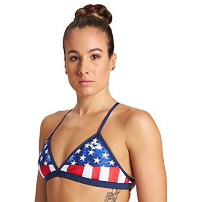 ARENA Print Sport Bikini Tie Back Maxlife Swimsuit Bathing Suit Top And Bottom For Swimming dames Bikiniset ARENA Print Sport Bikini Tie Back Maxlife Swimsuit Bathing Suit Top And Bottom For Swimming dames Bikiniset