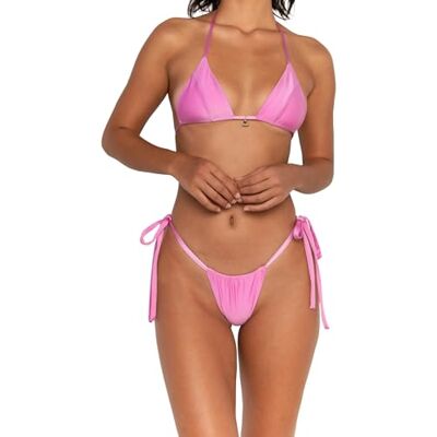 FAE House Honey Bikini Top Cosmic Luxe Dames Zwemmode Roze 100% Duurzame Stoffen Koude handwas Gouden Charm Detail Maat XL - FAE House Honey Bikini Top Cosmic Luxe Dames Zwemmode Roze 100% Duurzame Stoffen Koude handwas Gouden Charm Detail Maat XL -