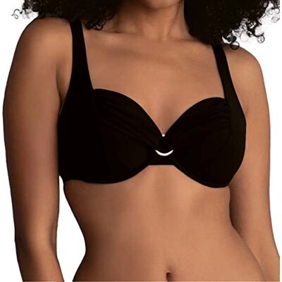 Rosa Faia Anita Comfort L4 8411-1 tankini voor dames met beugel, Zwart (Schwarz 001), 85C Rosa Faia Anita Comfort L4 8411-1 tankini voor dames met beugel, Zwart (Schwarz 001), 85C
