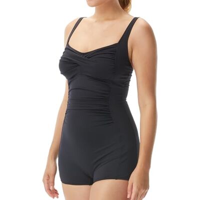TYR Vrouwen Solids Fitness Twisted Bra Jumpsuit Durafast Elite Training Fitness Badpak TYR Vrouwen Solids Fitness Twisted Bra Jumpsuit Durafast Elite Training Fitness Badpak