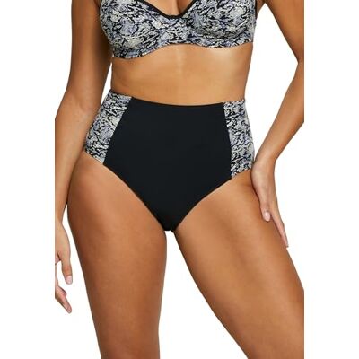 Sans Complexe at The World's End Badpak, damesslip met hoge taille, Zwarte dierenprint, 40/42 NL Sans Complexe at The World's End Badpak, damesslip met hoge taille, Zwarte dierenprint, 40/42 NL