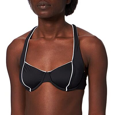 Seafolly U/Wire Bra Bikinitop voor dames, Zwart, 164 Seafolly U/Wire Bra Bikinitop voor dames, Zwart, 164