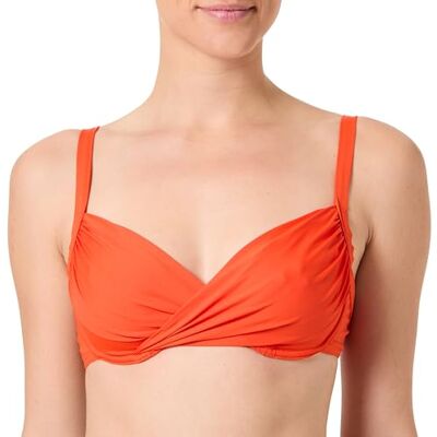 Livia Saskia D Majorq Bikinitop voor dames, Mandarijn, 34 Livia Saskia D Majorq Bikinitop voor dames, Mandarijn, 34