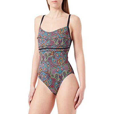 Haute pression Dames T1086 Co1 eendelig badpak, meerkleurig, 38 grote maat EU, Meerkleurig, 36 grote maten Haute pression Dames T1086 Co1 eendelig badpak, meerkleurig, 38 grote maat EU, Meerkleurig, 36 grote maten