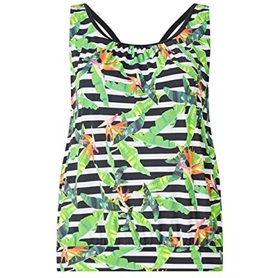 FIREFLY Mayla bikinitop voor dames, Aop/Zwart/Greendark, C FIREFLY Mayla bikinitop voor dames, Aop/Zwart/Greendark, C